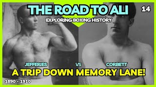 James J. Corbett vs James J. Jefferies 1 - 23 rounds of pure BOXING SCIENCE