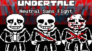 Defeating Sans For The 999th Time! | Undertale Neutral Sans Fight