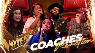 Kontestan Paling Mencuri Perhatian Coaches | COACHES REACTION | THE VOICE ALL STARS INDONESIA