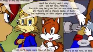 Sonic SatAM Season 3 Comic Part 1