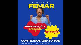 Preparatório Gratuito para Concurso FEMAR #Femar#assistentesocial#concursopúblico#SUS#saúde#concurso