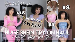 HUGE SHEIN SPRING TRY ON HAUL WORTH $300 & OUTFIT IDEAS 2023 ♡