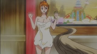 Nami towel fell off, One piece Nami Edits | Monkeyking_47