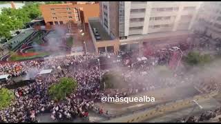 Recibimiento al Alba antes de la cita con el Levante