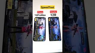 16Promax vs Oneplus 12R SpeedTest OMG 😱🔥🔥🔥