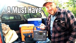 New Portable Power For All Your Needs - The Jackery 300 plus solar generator.