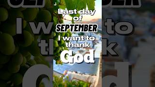 Last day of September, what a blessed month #september #lastdayofseptember #thankyou #blessing