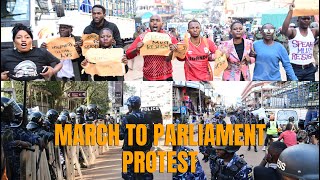 CURRENT SITUATION IN UGANDA; GENZ MARCH TO PARLIAMENT