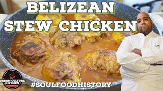 Belizean Stew Chicken Recipe | How to make Homemade Belizean Stew Chicken