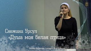 Снежана Урсул -"Душа моя белая птица"