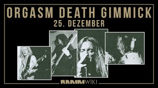 Orgasm Death Gimmick - 25. Dezember