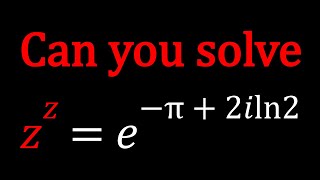 Let's Solve A Homemade Exponential Equation | Problem 239