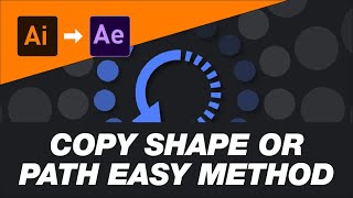 How to Copy & Paste from Illustrator to After Effects easy method