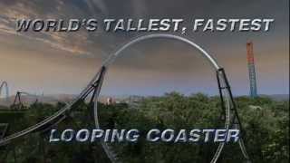 Full Throttle Animated POV & Off-Ride - Six Flags Magic Mountain