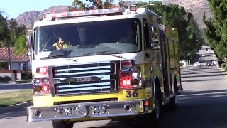 VCFD Medic Engine 36 responding