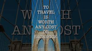 Invaluable Rewards of Travel ✈️🌍💸 #travel #traveling #quotes