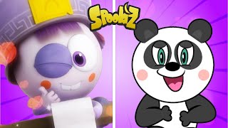 Spookiz with TV Shows and Kids Cartoons in Animal Action Zero Budget (MoonCake Ninja World)