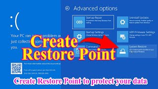 How to create Restore Point on Windows 10 | Create Restore Point to recovery your data @iLearn4Free.