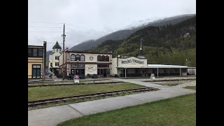 White Pass train.  Skagway, AK