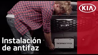 ¿Cómo se instala el antifaz en mi KIA? | KIA MOTORS MÉXICO