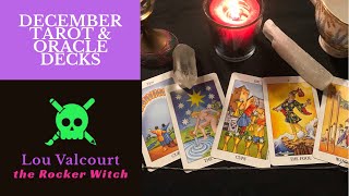 December Tarot and Oracle Decks