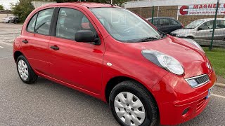 RO60 HVS Nissan Micra 1.2 Visia 5dr ~ 1 Former Owner ~ 6 Months Warranty ~ Full Service History