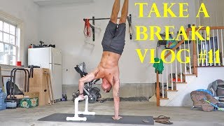 Building muscle with bodyweight training, handstands, pull ups, plancheVLOG#11