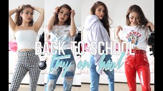 Back To School Try-On Haul | BOOHOO