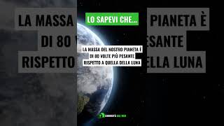 🌍 Di quanto è più grande la massa della terra rispetto a quella della luna?