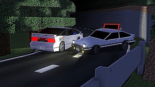 [頭文字D/Initial D] Incoming Traffic (Minecraft Animation)