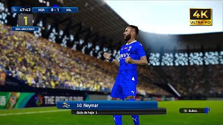 🎮 *NOVO* PES 2024 REALISTA GAMEPLAY: LIGA SAUDITA 2024 *FULL MATCH* 1080p ( PC ) al hilal x al nassr