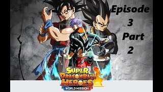 🎬 Super Dragon Ball Heroes 🐉 Episode 3   Part 2/2 ⚔️  English Sub