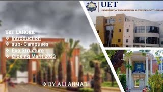 University of Engineering and Technology lahore | UET Lahore | UET Closing Merit of 2023