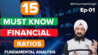 Financial Ratio Analysis for Stock Market | Stock Analysis | Fundamental Analysis | Dr Gurmeet Singh