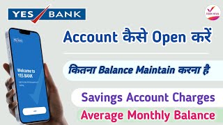 Yes Bank Account Charges |Yes Bank Account  Opening | Techviva