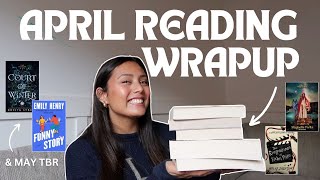 all the books I read in april & my may tbr