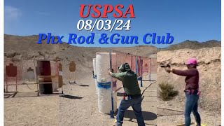 USPSA at Phoenix Rod and Gun Club 08/03/2024