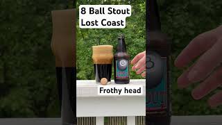 Snifter 58: 8 Ball Stout #beerreview #beerme #beer #shorts #growintheglass