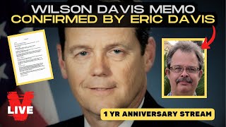 LIVE: Wilson Davis Memo Confirmed REAL?