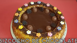 Bizcocho de chocolate 🍫كيكة المول  العجيب بي مقادير متوفر في البيت😋