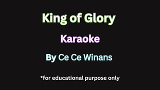 King of Glory |  Karaoke/ Accompaniment   #voicelessons #karaoke