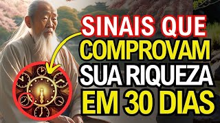 ALERTA DE RIQUEZA: SINAIS QUE ACONTECEM em SUA VIDA 30 Dias Antes de Você Ficar Rico - BUDISMO ZEN