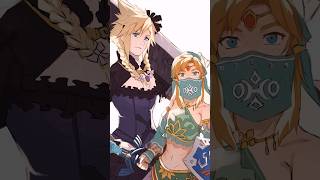 Link y Cloud vestidos de MUJER 👄