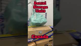 Rental storage units Canada