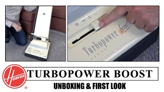 Hoover U2716 Turbopower Boost Vacuum Cleaner Unboxing & First Look