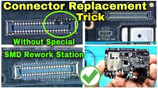 How To Replace Any LCD Connector  On Logic Board |Ahmad Khani|