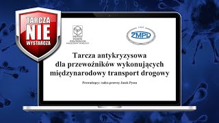 Tarcza antykryzysowa dla przewoźników wykonujących międzynarodowy transport drogowy