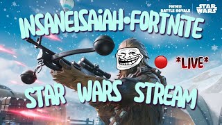 FORTNITE X STARWARS EVENT  * LIVE STREAM* Last Day Of The Season!