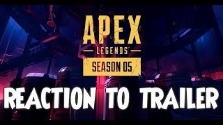 Apex Legends SEASON 5 Trailer REACTION | + BREAKDOWN