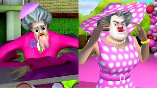 Scary Teacher 3D Version 7.1 | Miss T From Funny Painting Face To Funny Clown Face